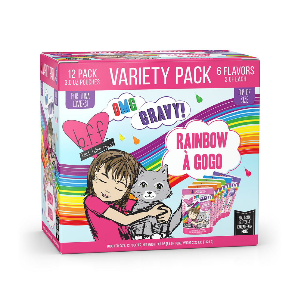 Best Feline Friend - OMG Rainbow Variety Pack