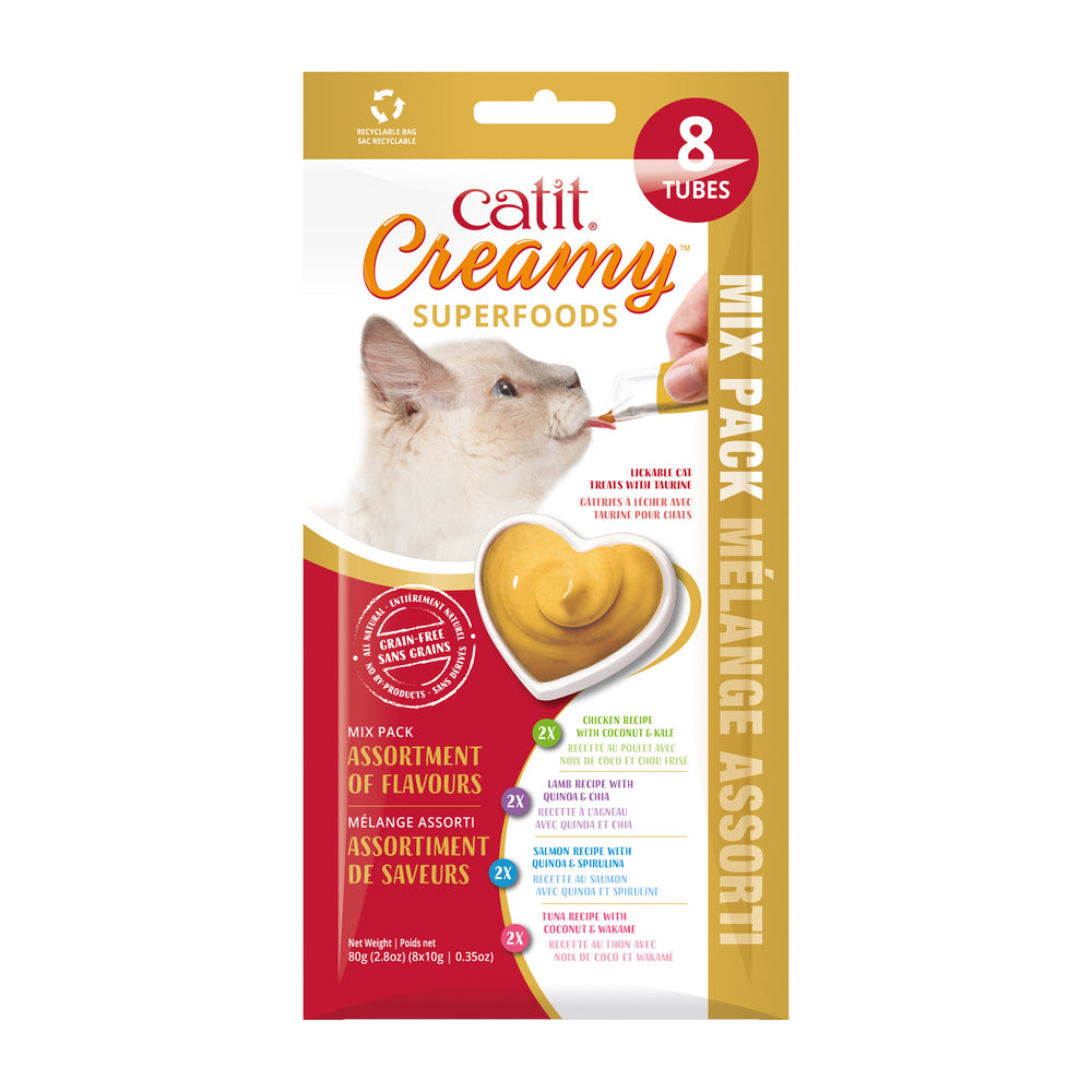 Catit Creamy Superfood - Assorted Multipack
