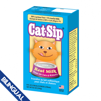 PetAg® Cat-Sip® Real Milk Cat Treat
