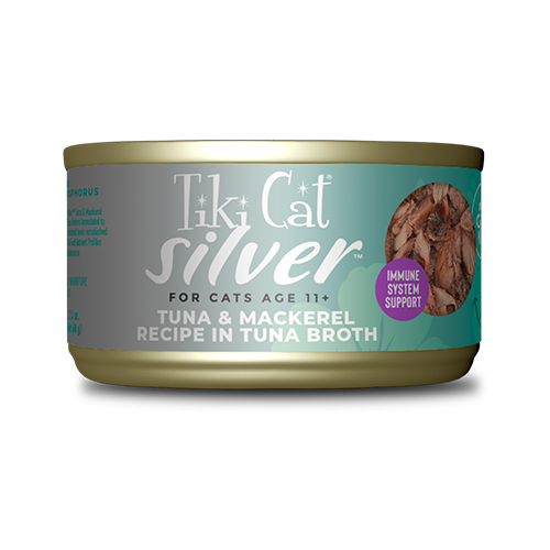 Tiki Cat® Silver™ Senior Whole Foods with Tuna & Mackerel