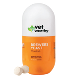 Vet Worthy Brewers Yeast with Garlic Flavored Chewables for Dogs