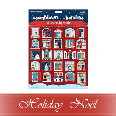 Spunky Pup® Xmas Holiday Countdown Advent Calendar for Dogs