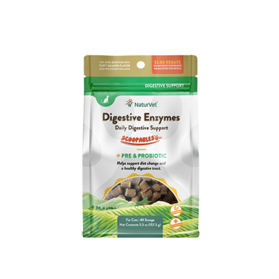 NaturVet® Scoopables® Digestive Enzymes Daily Support for Cats