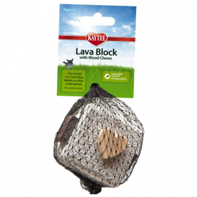 Kaytee® Lava Block with Wood Chews