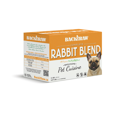 Back2Raw™ Complete Rabbit Blend Frozen Dog Food
