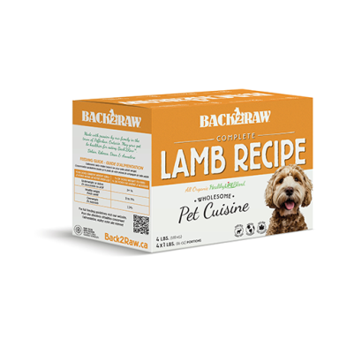 Back2Raw™ Complete Lamb Recipe Frozen Dog Food
