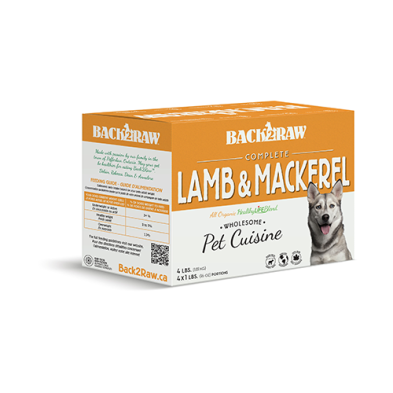 Back2Raw™ Complete Lamb & Mackerel Blend Frozen Dog Food