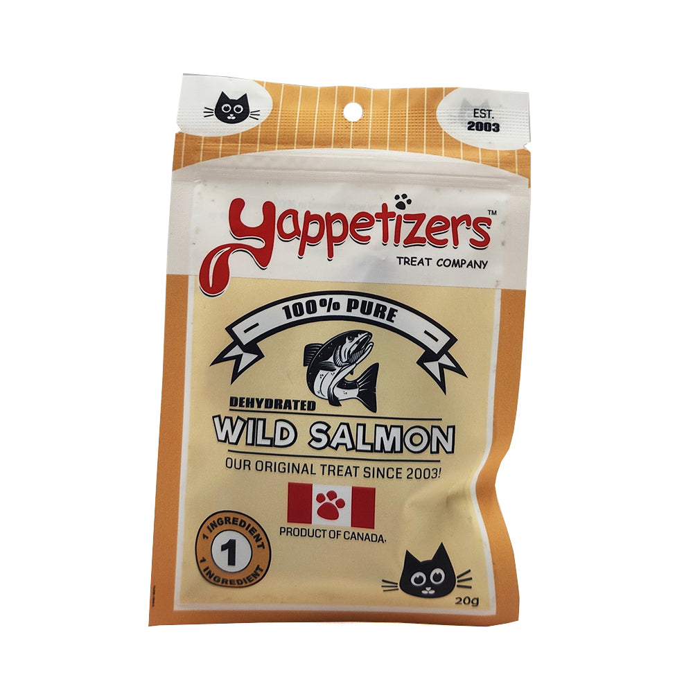 Yappetizers Dehydrated Cat Treat - Salmon