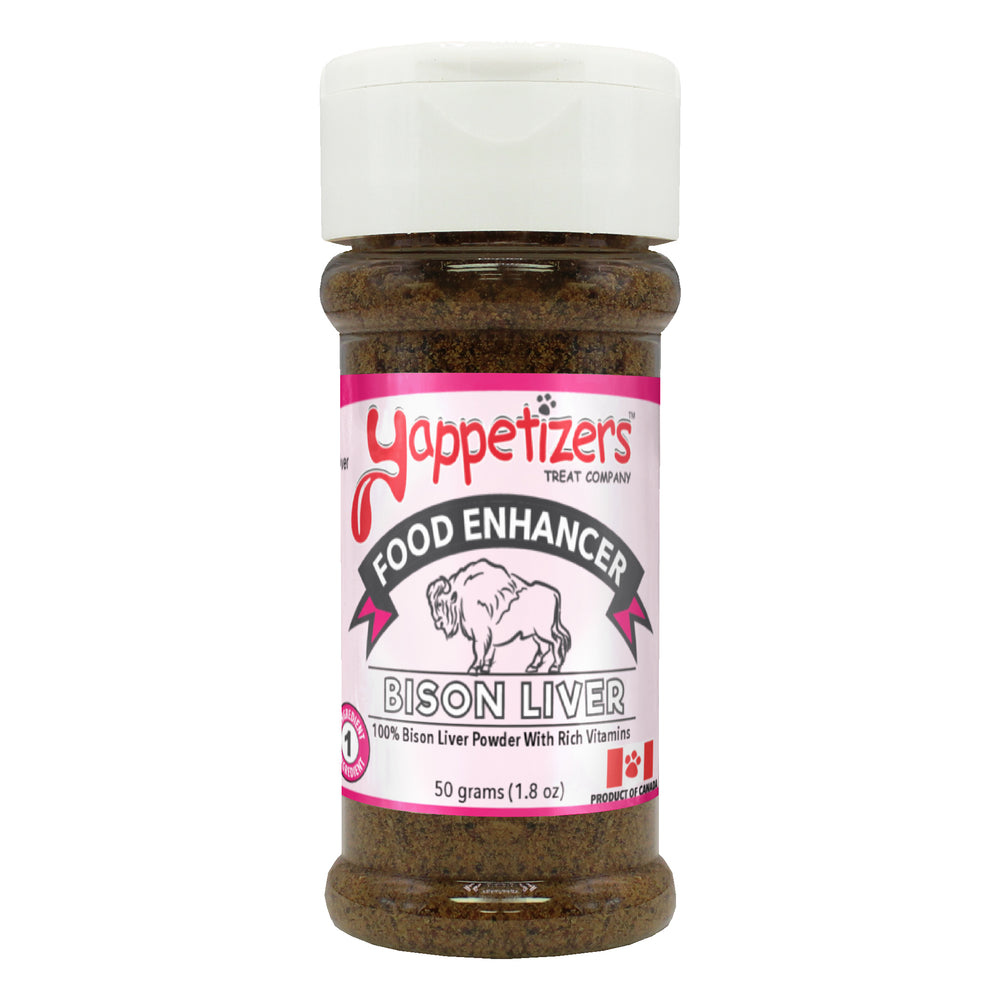 Yappetizers Food Topper - Bison Liver
