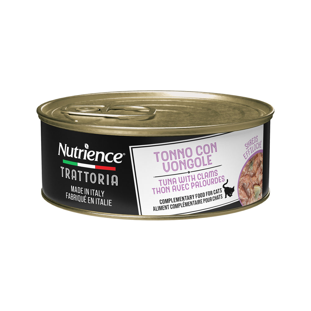 Nutrience Trattoria Tuna with Clam Shreds Cat Food