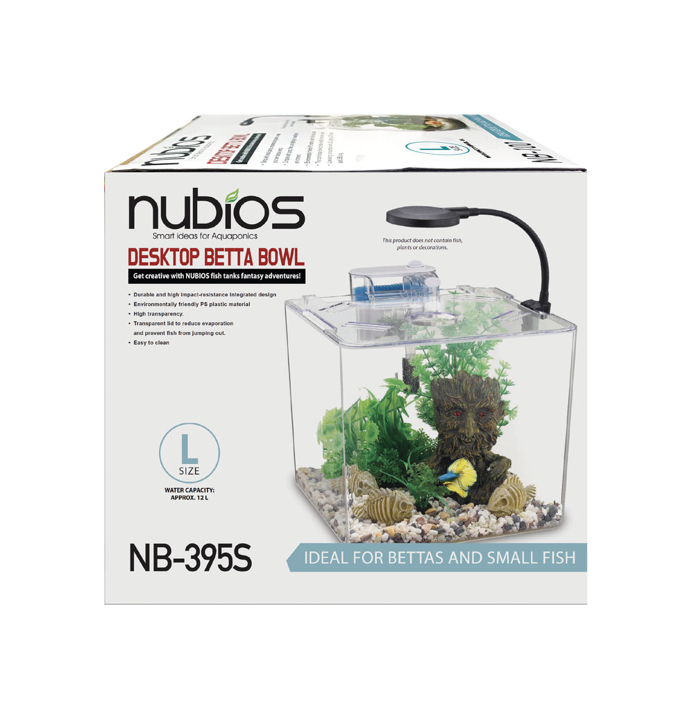NUBIOS Desktop Betta Bowl-Square