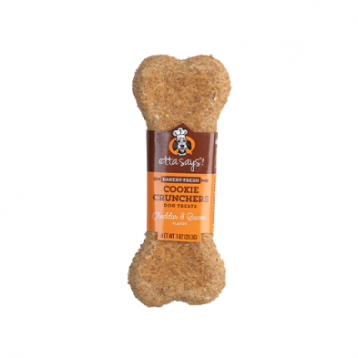 Etta Says!® Cheddar & Bacon Cookie Cruncher Dog Treat