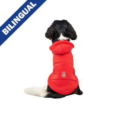 Goo-eez® Kangaroo Fleece Hoodie - Red