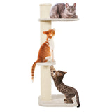 Zolux City Cat 3 Scratching Post with 2 Platforms