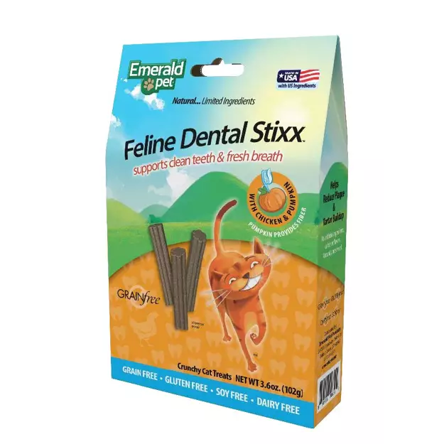 Emerald Pet Feline Dental Stixx - Chicken