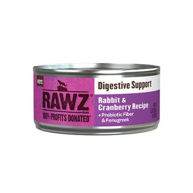 Rawz® Digestive Support Rabbit & Cranberry Wet Cat Food