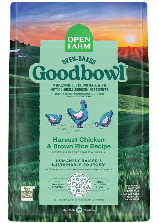 Open Farm® GoodBowl™ Harvest Chicken & Brown Rice Recipe Dog Food