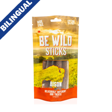 This & That® Be Wild™ Sticks Crunchy Bison Dog Treat