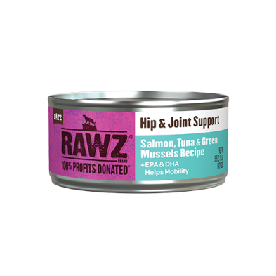 Rawz® Hip & Joint Support Salmon, Tuna & Green Mussels Wet Cat Food