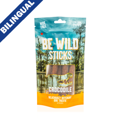 This & That® Be Wild™ Sticks Crunchy Crocodile Dog Treat