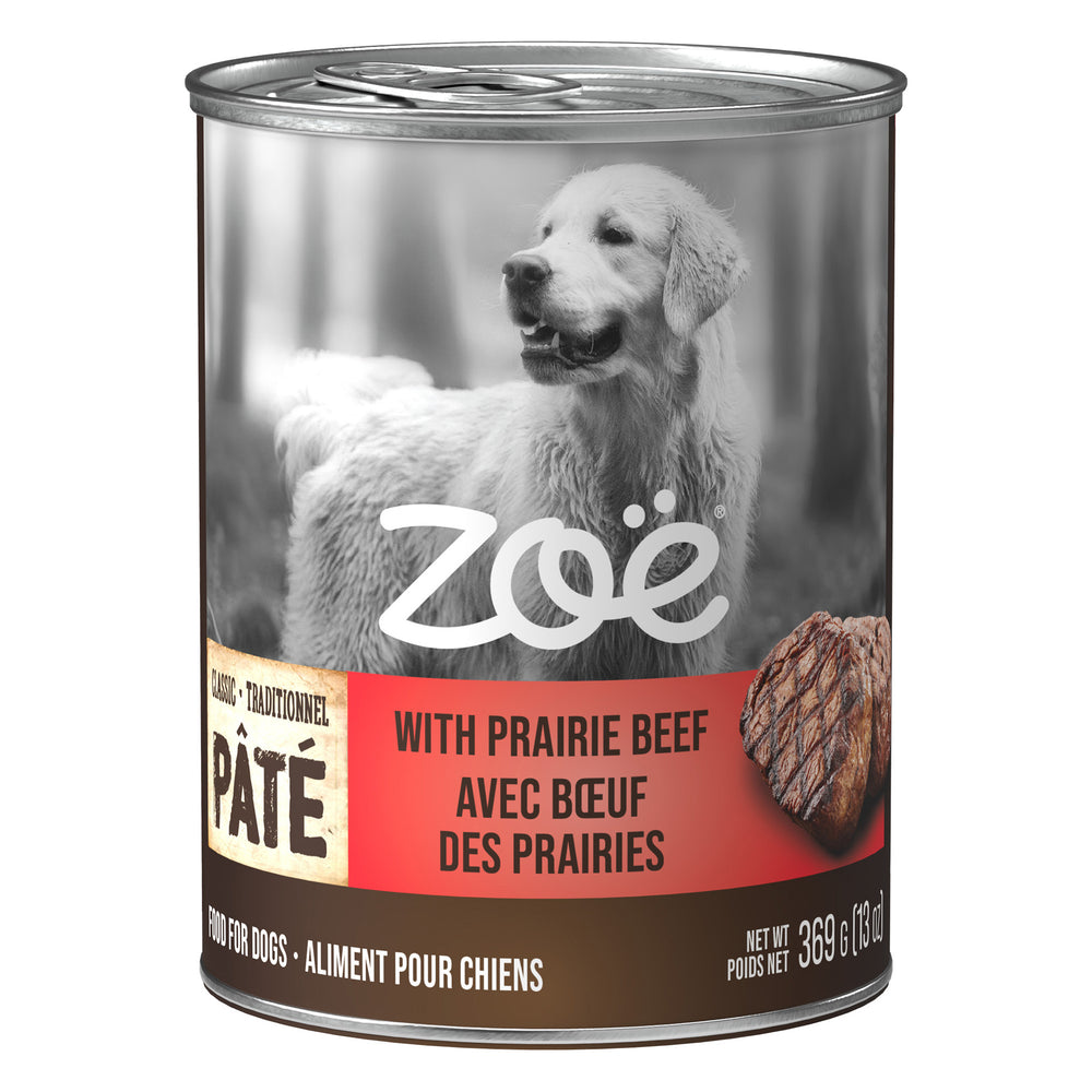 Zoë Pâté with Prairie Beef for Dogs
