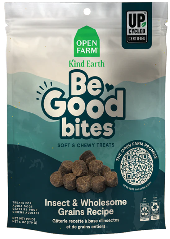 Open Farm® Be Good Insect Recipe Bites Dog Treat