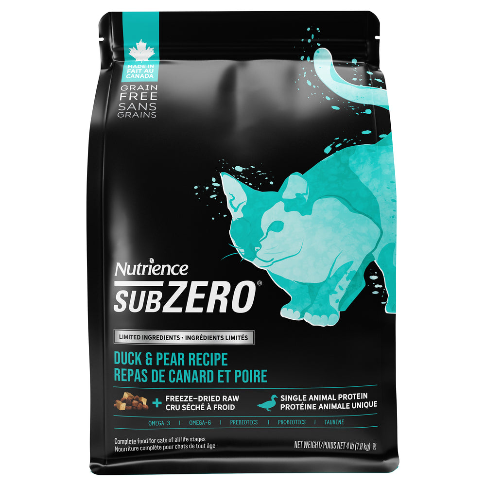 Nutrience SubZero Duck and Pear Recipe - Limited Ingredient Cat Food