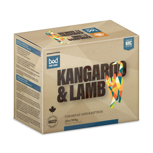 Big Country Raw Fare Game – Kangaroo & Lamb