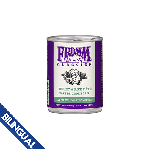 Fromm® Classic Turkey & Rice Pate Wet Dog Food