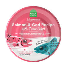 Open Farm® Silky Mousse Salmon & Cod Recipe with Sweet Potato for Dogs