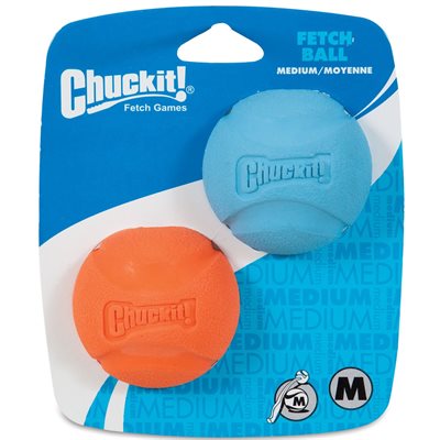 CHUCK IT! Fetch Ball 2 Pack - Medium