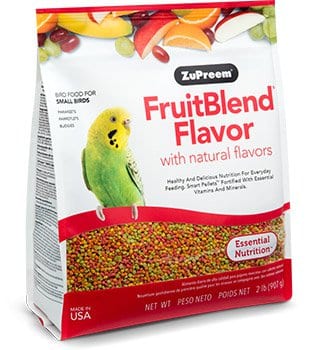ZuPreem FruitBlend® Food For Parakeet, Budgies