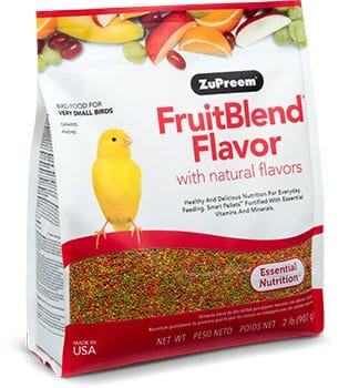 ZuPreem FruitBlend® Food For Finches, Canaries