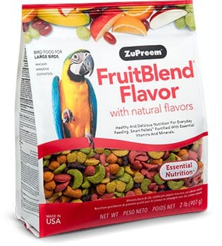 ZuPreem FruitBlend® Food For Macaws, Parrots, Cockatoos