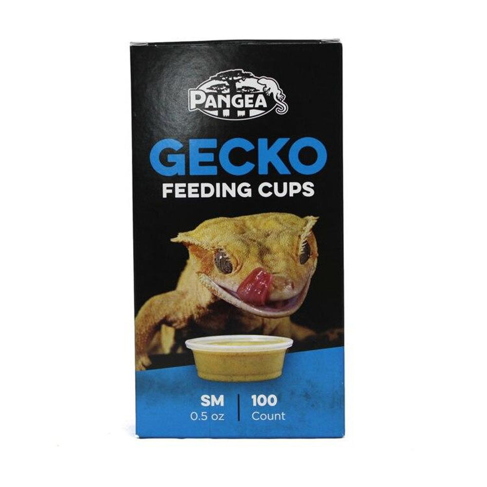 Pangea Small Plastic Feeding Cups Dishes – 100 Cups