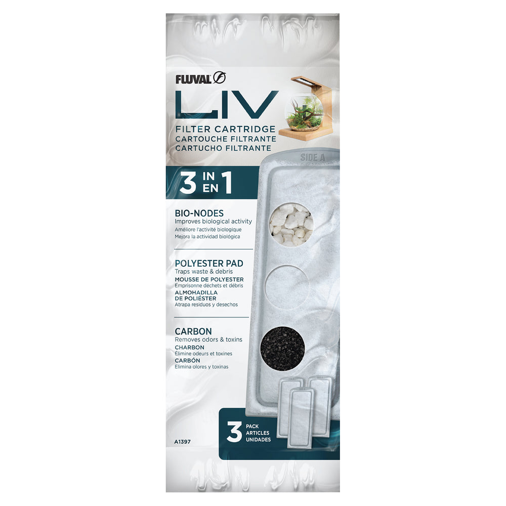Fluval LIV Poly-Carb Replacement Cartridge