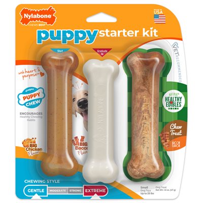 Nylabone Puppy Starter Kit