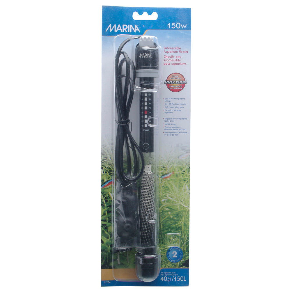 Marina Submersible Pre-Set Aquarium Heater - 150 W