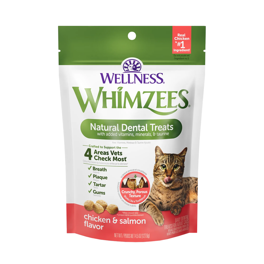 Whimzees™ Cat Dental treats - Chicken & Salmon