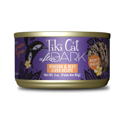 Tiki Cat® After Dark™ Pâté Venison & Beef Liver Wet Cat Food