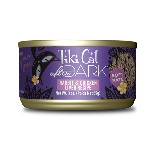 Tiki Cat® After Dark™ Pâté Rabbit & Chicken Liver Recipe Wet Cat Food