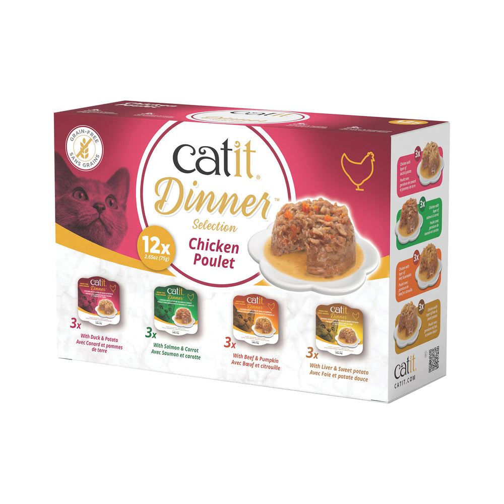 Catit Dinner - Chicken Multipack