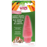 Living World Carrot-Shaped Mineral Block