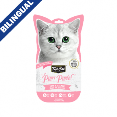 Kit Cat® Purr Purées® Tuna & Salmon Cat Treat