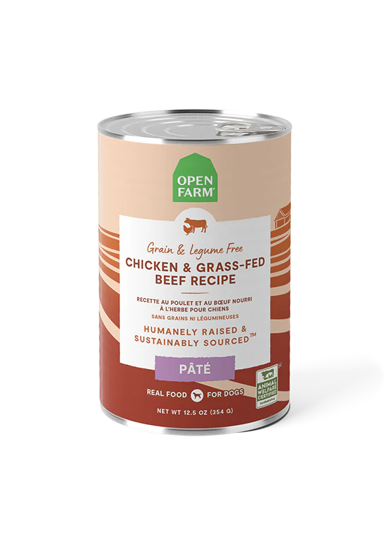 Open Farm® Chicken & Grass-Fed Beef Pâté for Dogs