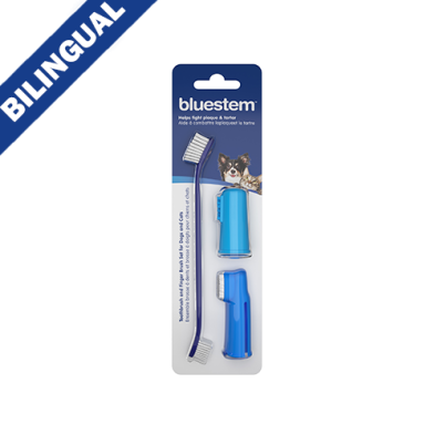 Bluestem™ Oral Care Toothbrush &  Finger Brush Set