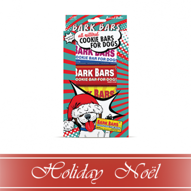 Spunky Pup® HOLIDAY Xmas Bark Bar Variety Pack Dog Treats