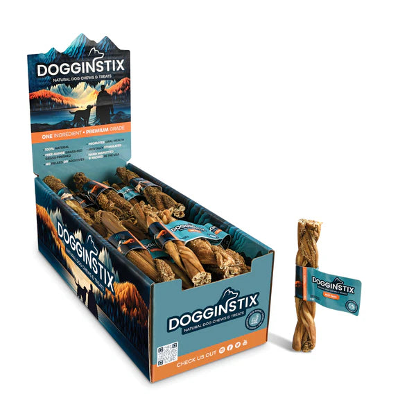 DOGGINSTIX Braided Beef Tripe Stick