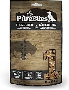 Wild PureBites® Bison Liver Freeze-Dried Dog Treat