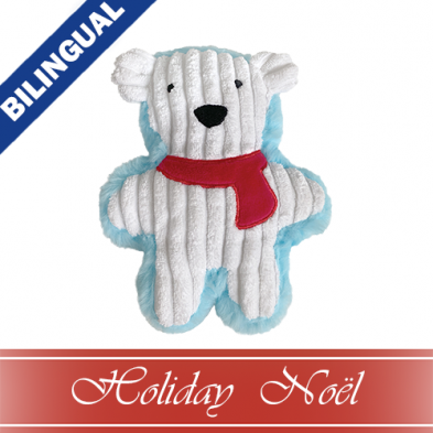 FFB HOLIDAY Xmas Corduroy Pals Polar Bear